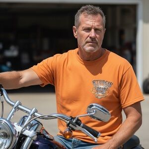 Harley-Davidson Vibrant Orange Short Sleeve Tee SDP-20